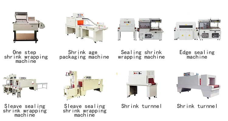 Semi-Automatic 2 in 1 /One Step POF Film Sealer Heat Shrink Pack/Packing/ Packaging/Wrap/Wrapping Machine for Case Box Book