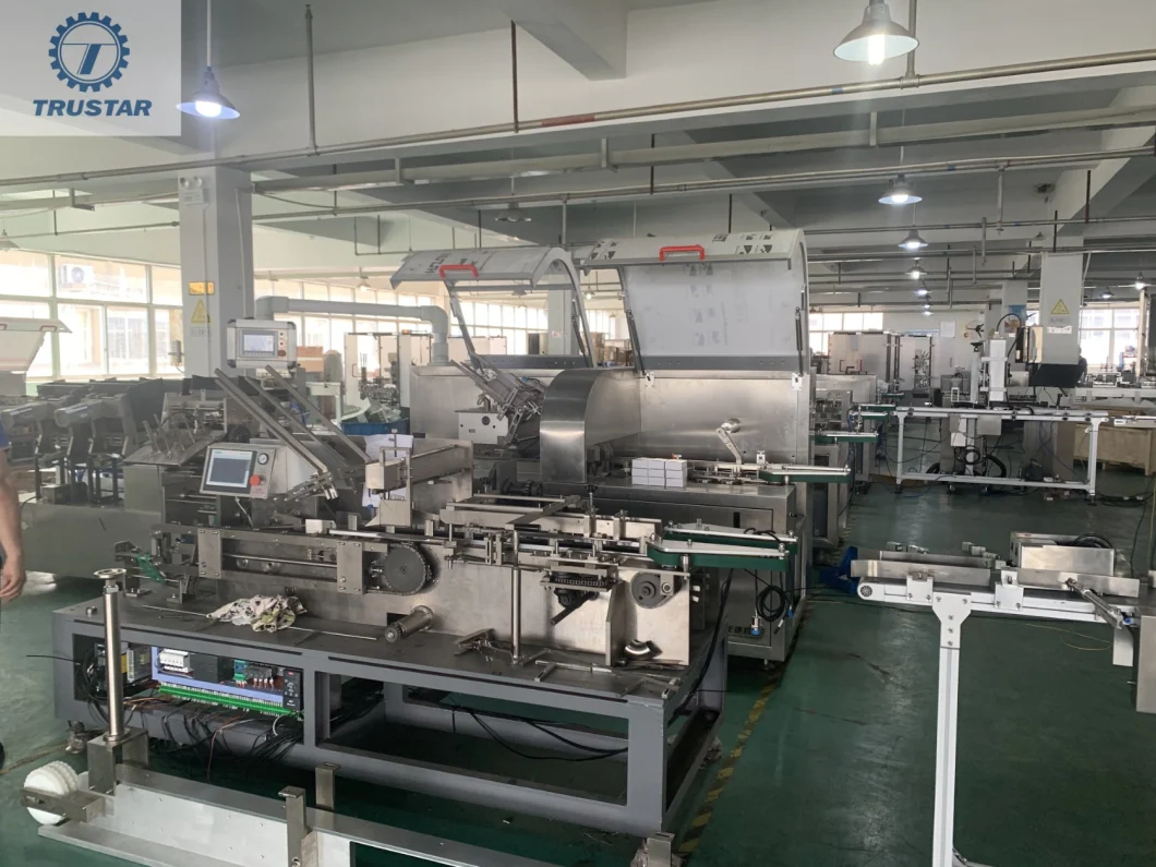 Automatic Cartoning Facial Tissue Paper Box Carton Packing Machine for Medical/Food/Cosmetic