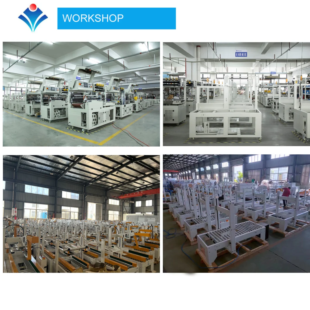 High Speed Automatic Shrink Wrapping Machine, Heat Shrink Tunnel, Box L-Sealer Wrap Machine, Carton Heat Shrink Wrap Packaging Machine