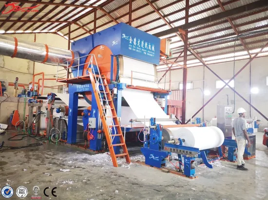 1880mm Toilet Paper Making Machine Tissue Paper Machine Price