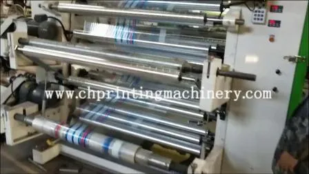 New High Speed /Hot Sale/Good Quality Pet/HDPE/PE Plastic Film 6 Colour Flexographic Printer/Packaging Printing Machine