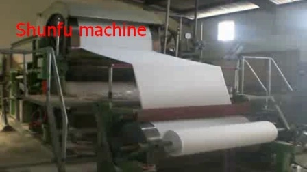 Shunfu Top Quality Toilet Tissue Paper Making Machine with Lowest Price