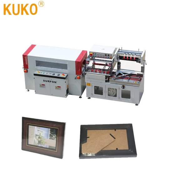 Full-Automatic POF Film Side Sealer Shrink Packing Machine for Confectionery Box Vegetable Fruit Trays Wrapping